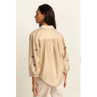 Expresso Blouse Safari Sand